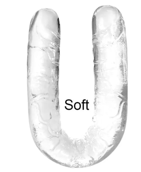 13.20'' Clear Body-Safe TPE Double Ended Dildo My Store
