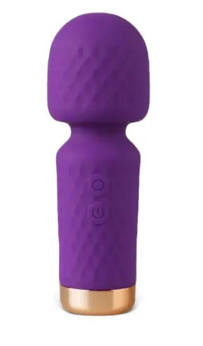 10-Speed Purple Medical-Grade Silicone Rechargeable Vibrator My Store