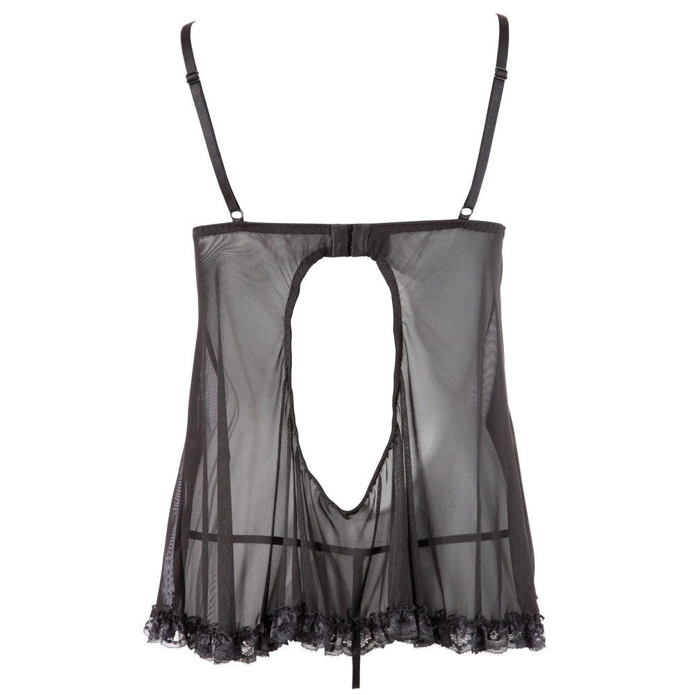 Cottelli Open Babydoll And String Back My Store