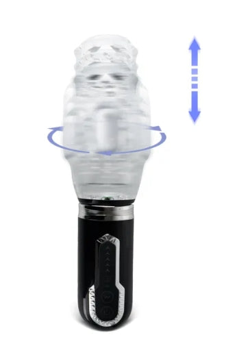 7-Speed Male Vibrating Masturbator with Roating and Thrusting Function My Store