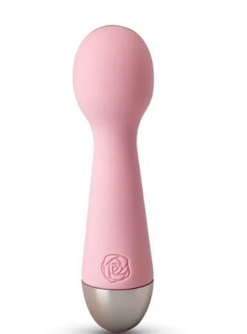 Pink Color 10-Speed Mini Vibrating Rechargeable Wand Massager My Store